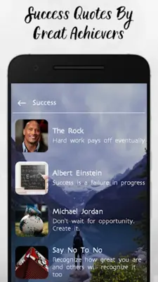 Inspiro - inspiring speeches android App screenshot 2