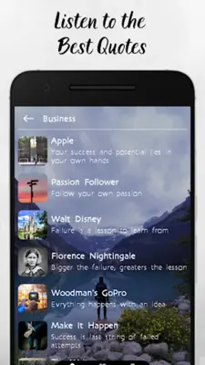 Inspiro - inspiring speeches android App screenshot 5