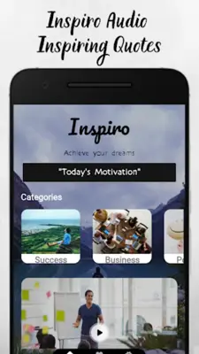 Inspiro - inspiring speeches android App screenshot 6